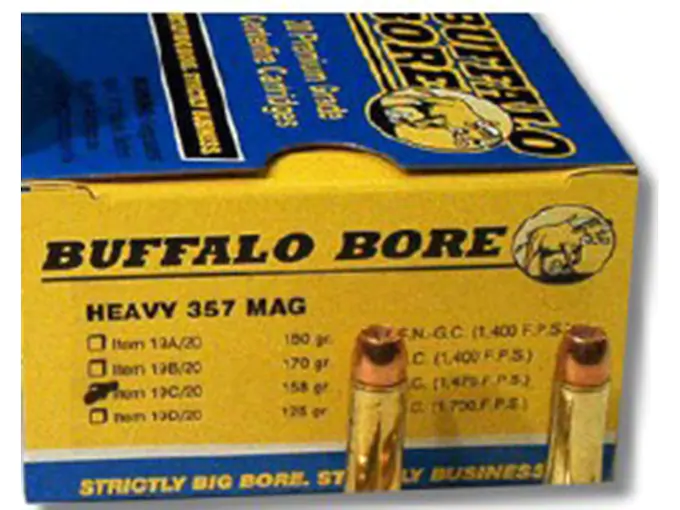 buffalo bore 357 magnum
