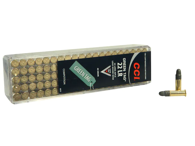 CCI-Green-Tag-Competition-Ammunition-22-Long-Rifle-40-Grain-Lead-Round-Nose-
