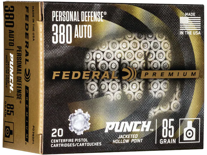 Federal-Premium-Personal-Defense-Punch-Ammunition-380-ACP-85-Grain-Jacketed-Hollow-Point-Box-of-20-