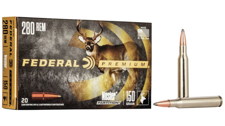 Federal-Premium-VITAL-SHOK-.280-Remington-150-grain-Nosler-Partition-Centerfire-Rifle-Ammunition-P280A-Caliber-.280-Remington