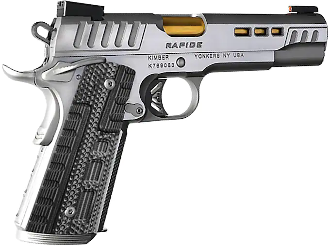 Kimber-1911-Rapide-Dawn-Semi-Automatic-Pistol-9mm-Luger-522-Barrel-9-Round-Gold-Stainless