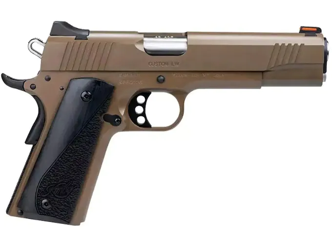 Kimber-Custom-LW-Semi-Automatic-Pistol-9mm-Luger-522-Barrel-8-Round-Flat-Dark-Earth-Black