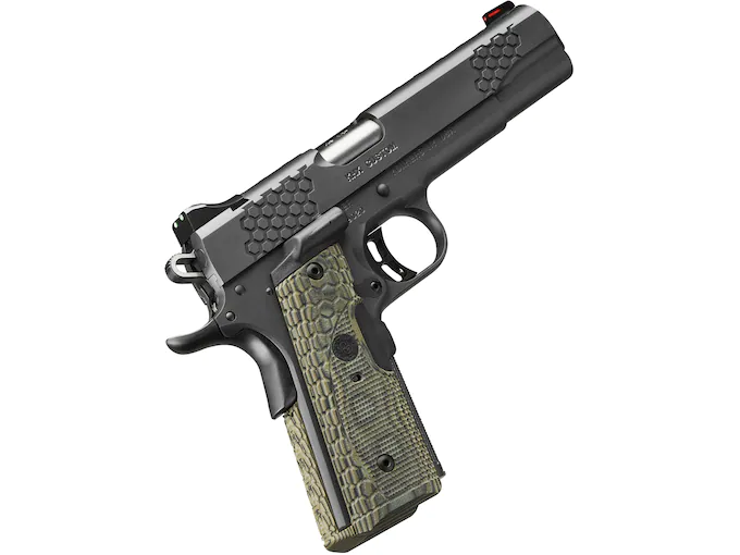 Kimber-KHX-Custom-1911-Pistol-522-Barrel-Gray-G-10-Green-Black