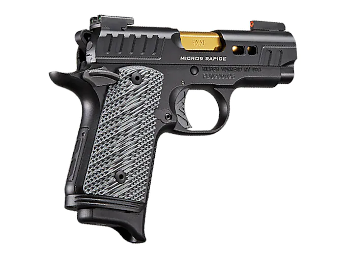 Kimber-Micro-9-Rapide-Semi-Automatic-Pistol-9mm-Luger-3.1522-Barrel-7-Round-Gold-Black