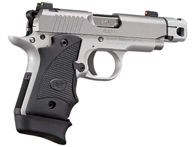Kimber-Micro-9-Stainless-Semi-Automatic-Pistol-9mm-Luger-3.4522-Barrel-7-Round-Stainless-Black-with-Compensator