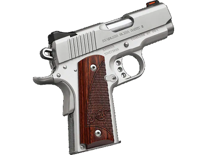 Kimber-Stainless-Ultra-Carry-II-Semi-Automatic-Pistol-9mm-Luger-322-Barrel-8-Round-Stainless-Rosewood