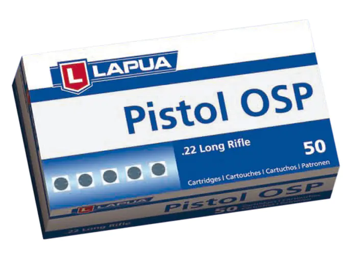 Lapua-Pistol-OSP-Ammunition-22-Long-Rifle-40-Grain-Lead-Round-Nose-