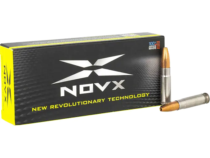 NovX-Pentagon-Ammunition-300-AAC-Blackout-125-Grain-Solid-Copper-Hollow-Point-Lead-Free-Box-of-20-