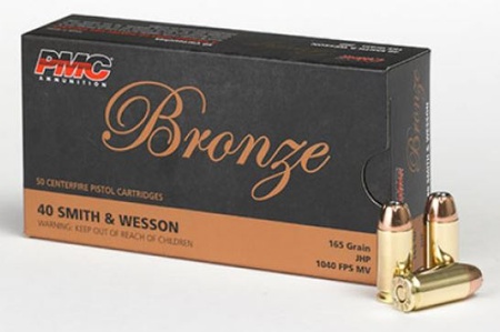 PMC-.40-SW-165-Grain-Jacketed-Hollow-Point-Ammo-500-Rounds