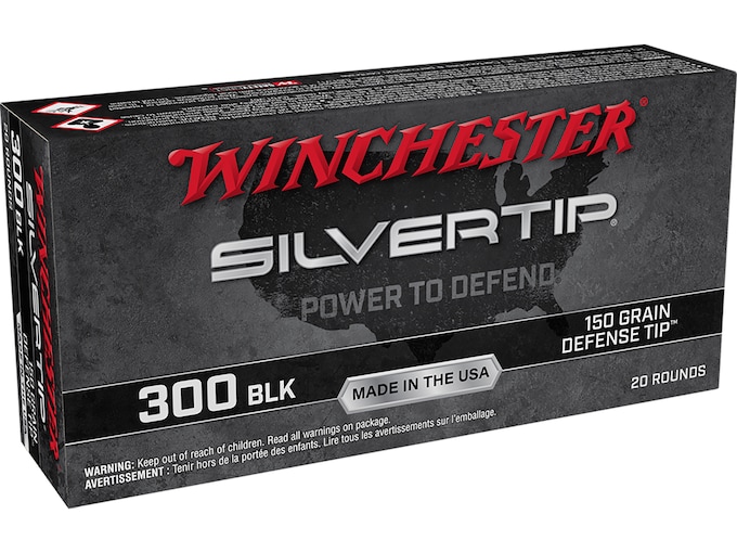 Winchester-Silvertip-Defense-Ammunition-300-AAC-Blackout-150-Grain-Polymer-Tip-