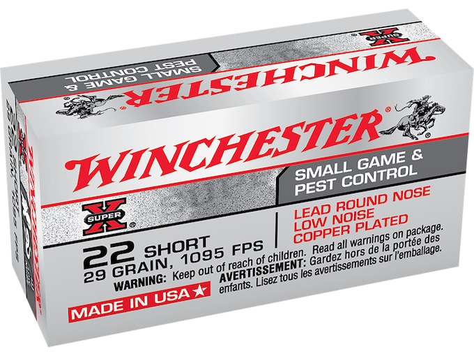 Winchester-Super-X-Ammunition-22-Short-29-Grain-Plated-Lead-Round-Nose-